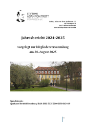 Bericht über Verein 2024-25